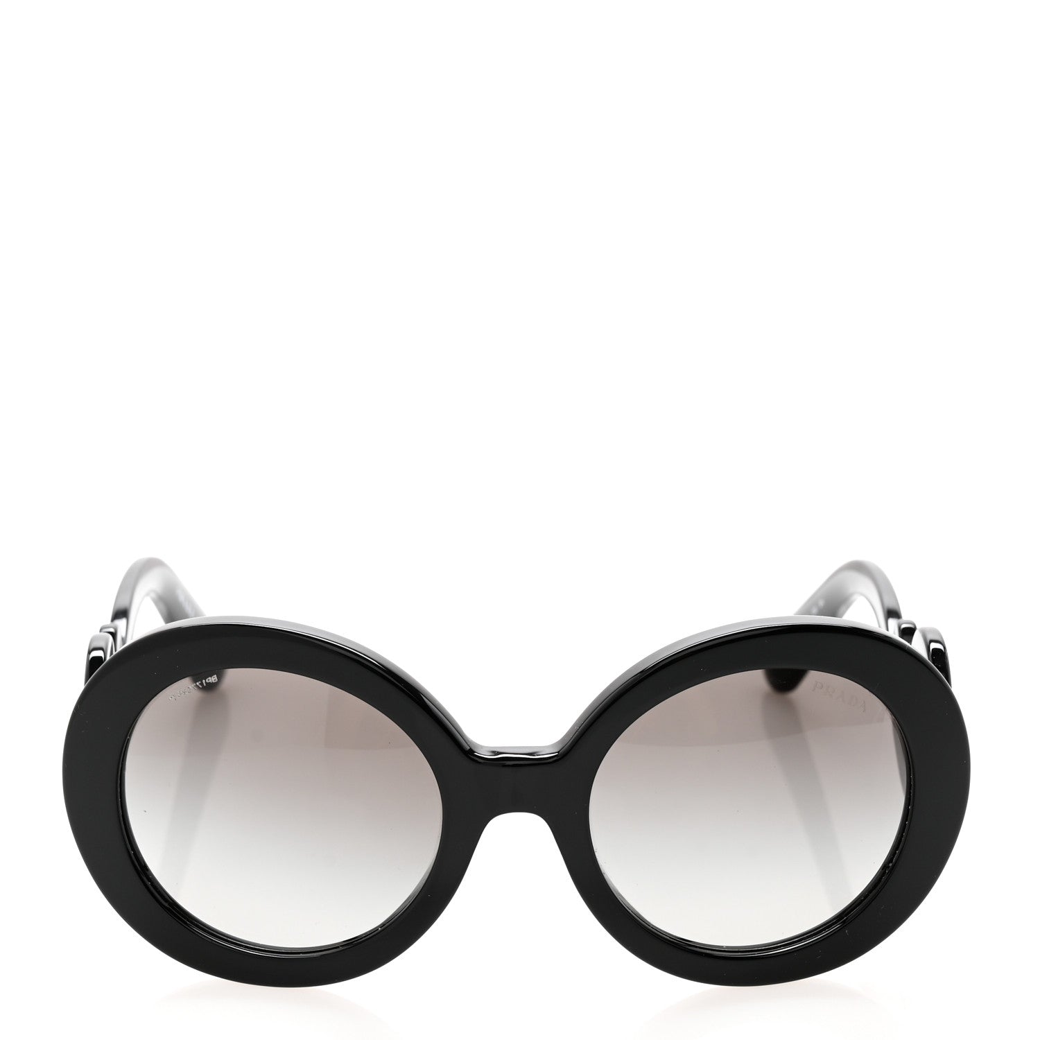 Prada Baroque Sunglasses SPR 27N Black 2 of 8