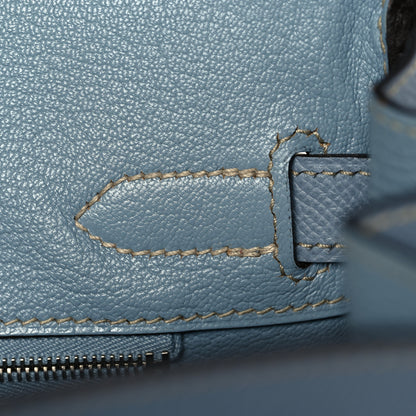 Hermes Epsom Birkin 30 Ciel 23 of 33