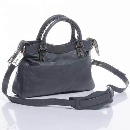 Balenciaga Agneau Giant 12 Rose Gold Hardware Town Gris Tarmac 3 of 7