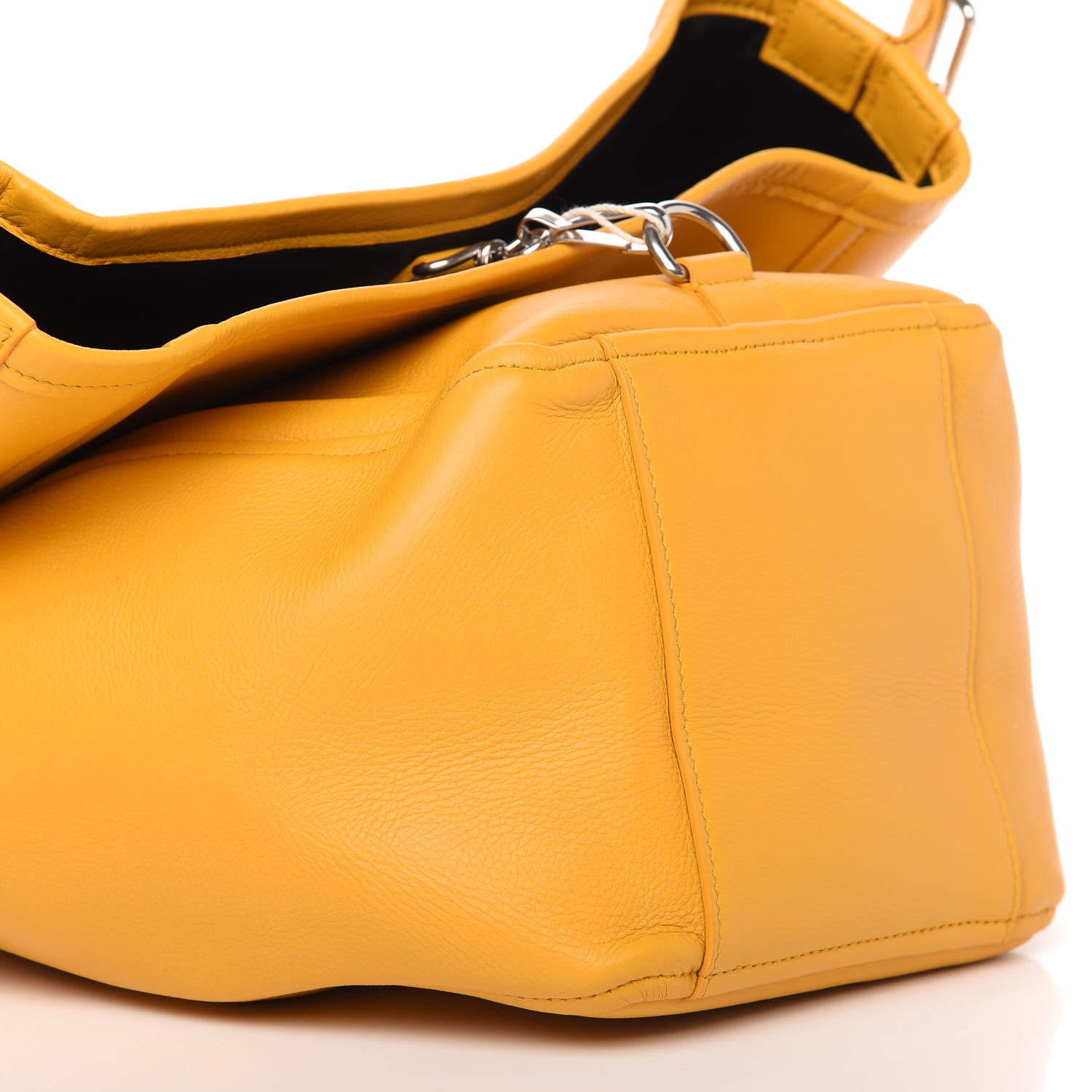 Balenciaga Calfskin Convertible Shoulder Bag Jaune Miel 6 of 9