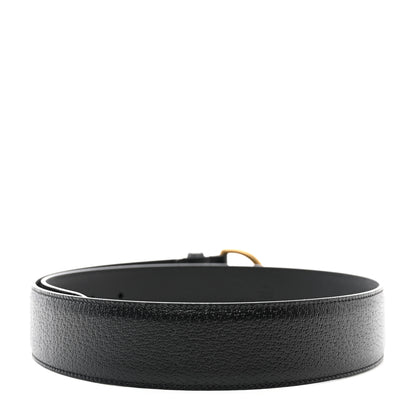 Gucci Textured Dollar Calfskin 40mm Belt 80 32 Black 2 of 6
