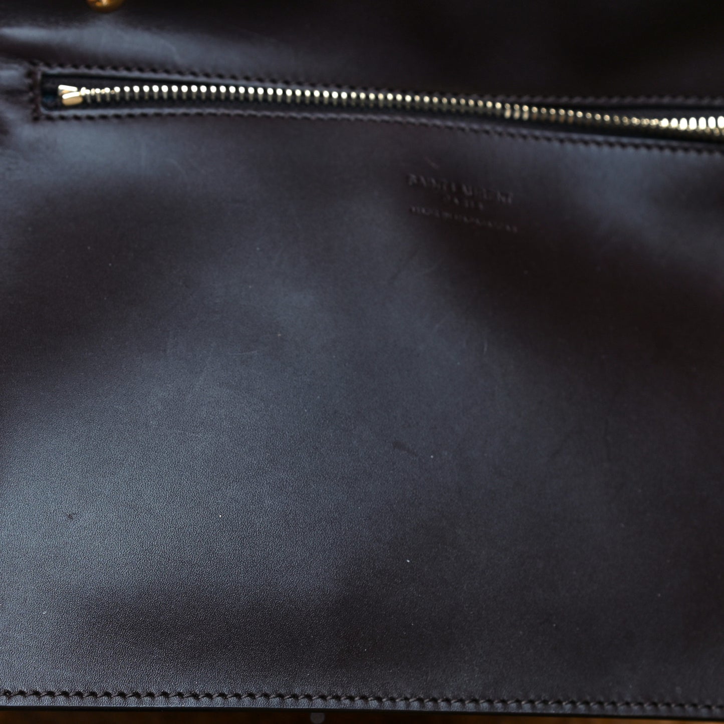 Raffia Calfskin Medium Panier Tote