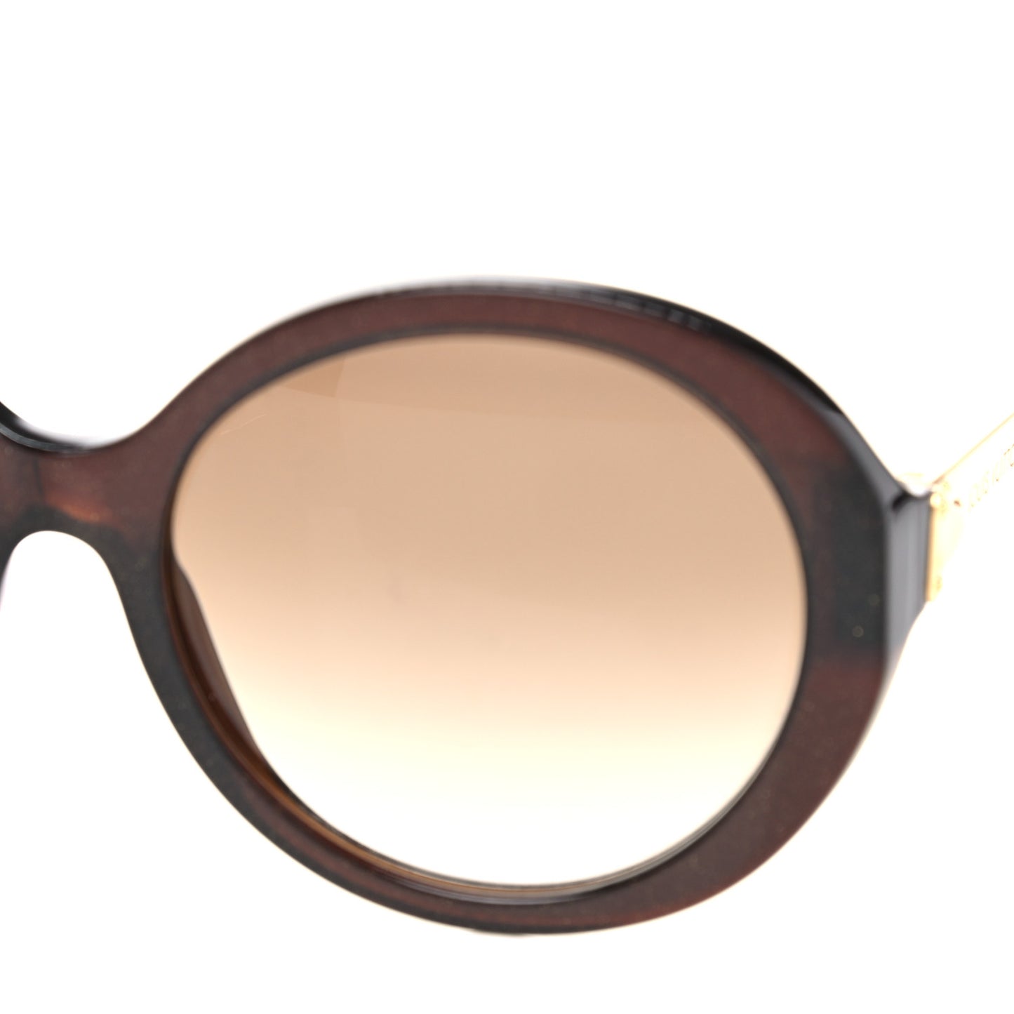 Petit Soupcon Rond Sunglasses Z0490W Brown Glitter