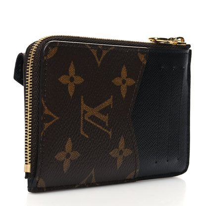 Louis Vuitton Monogram Recto Verso Card Holder Black 3 of 10