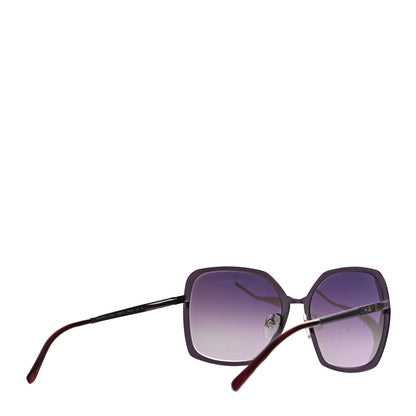 Chanel Metal Square Sunglasses 4176 Purple 3 of 6