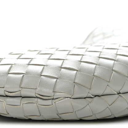 Bottega Veneta Nappa Intrecciato Sardine Bag Agate Grey 9 of 10