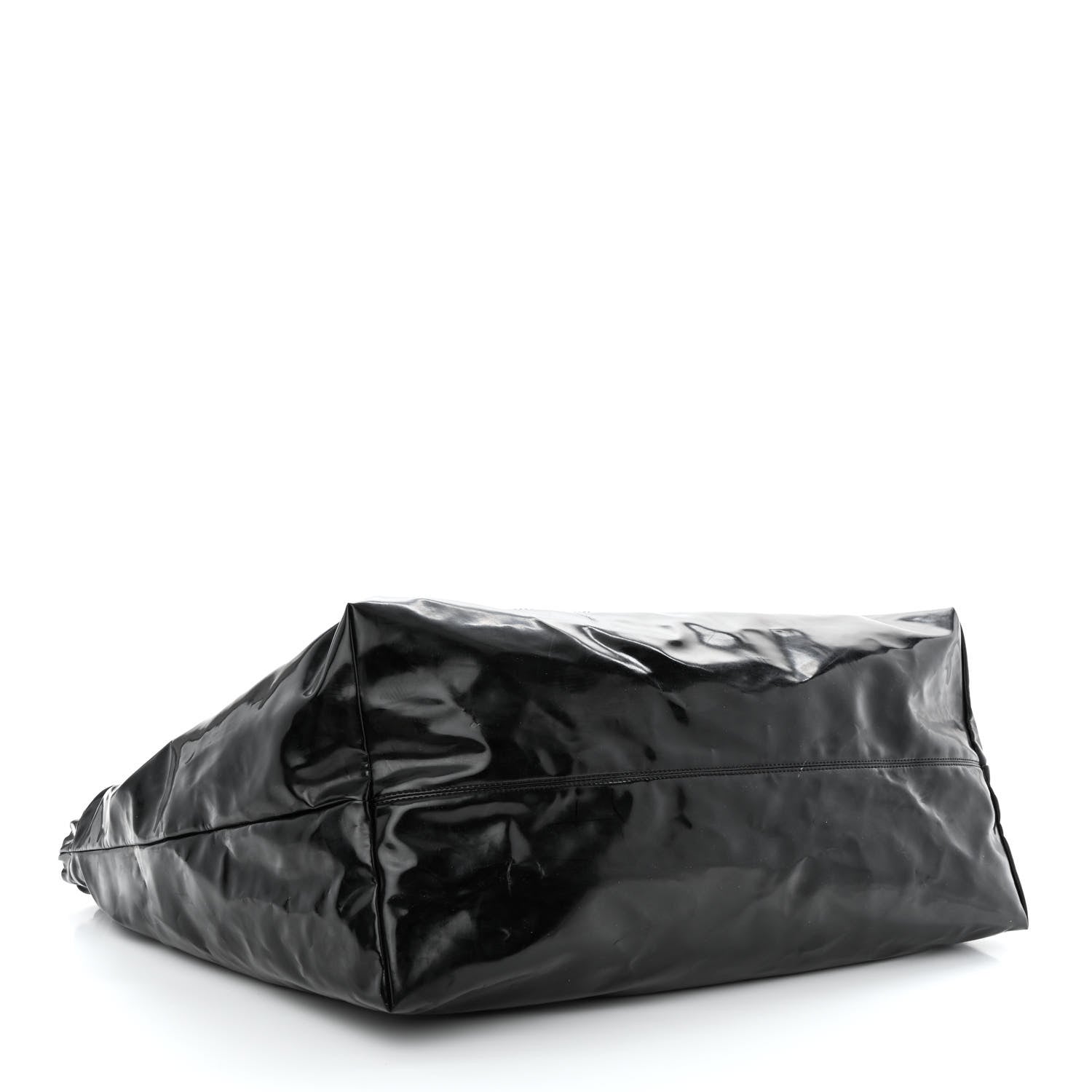 Chanel Vinyl XL Coco Cabas Black 4 of 14