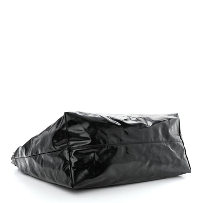 Chanel Vinyl XL Coco Cabas Black 4 of 14