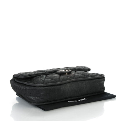 Chanel Coated Canvas Le Marais Flap Black 4 of 7