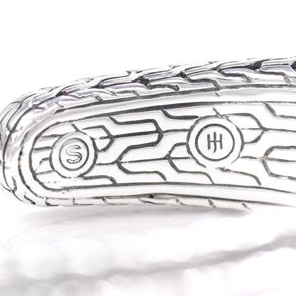 John Hardy Sterling Silver Classic Chain Kick Cuff Bracelet 5 of 5