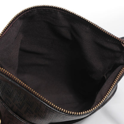 Fendi Zucchino Spalmati Forever Small Crossbody Moro Black 5 of 10