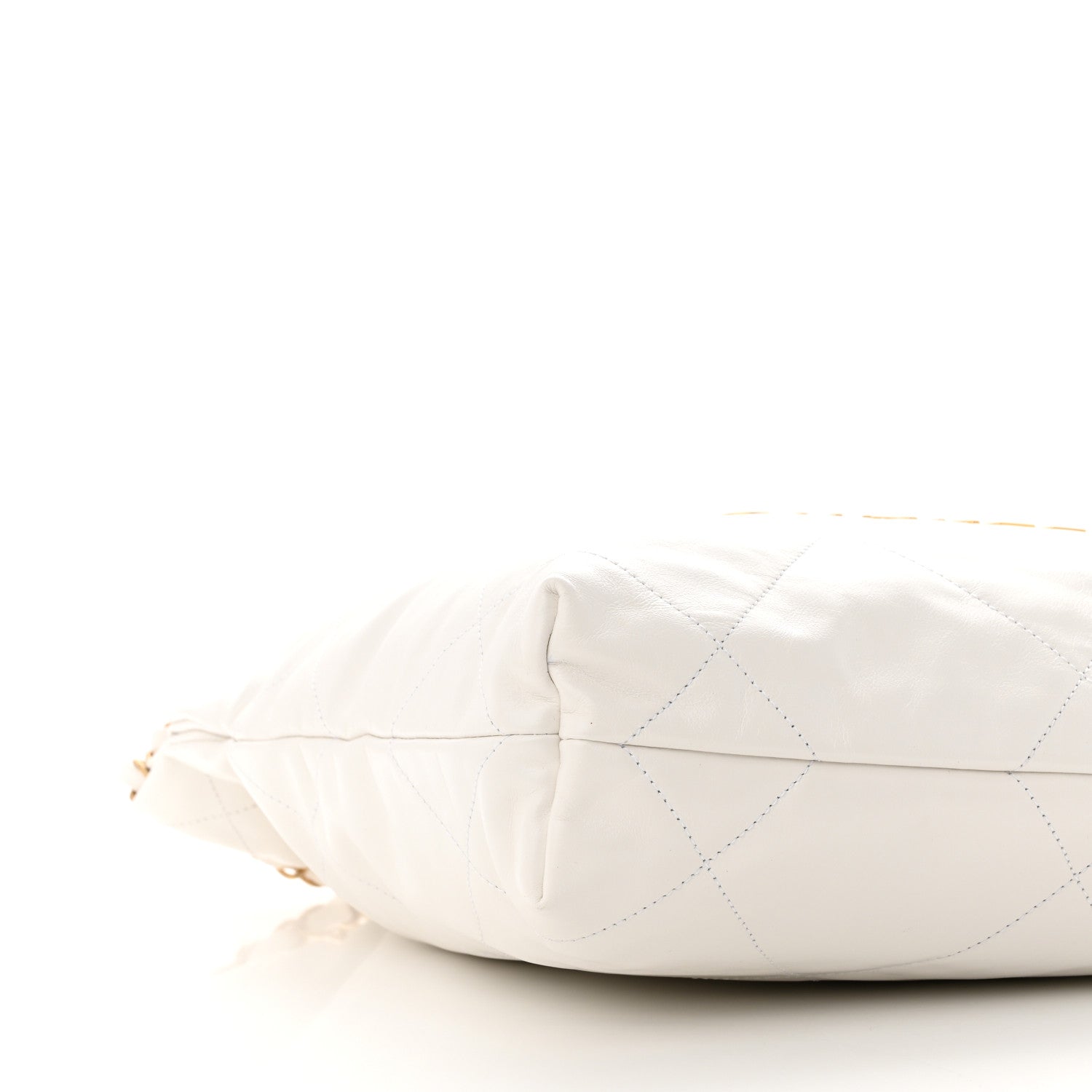 Chanel Shiny Calfskin Quilted Small Chanel 22 White 10 of 11