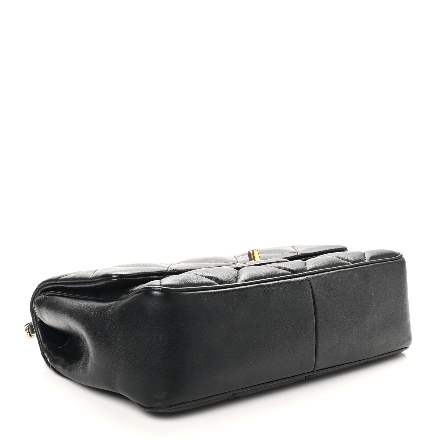 Chanel Lambskin Quilted Easy Carry Flap Black 4 of 11