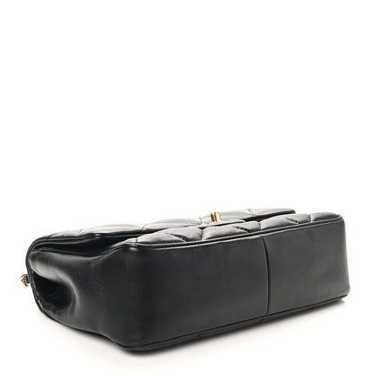 Chanel Lambskin Quilted Easy Carry Flap Black 4 of 11