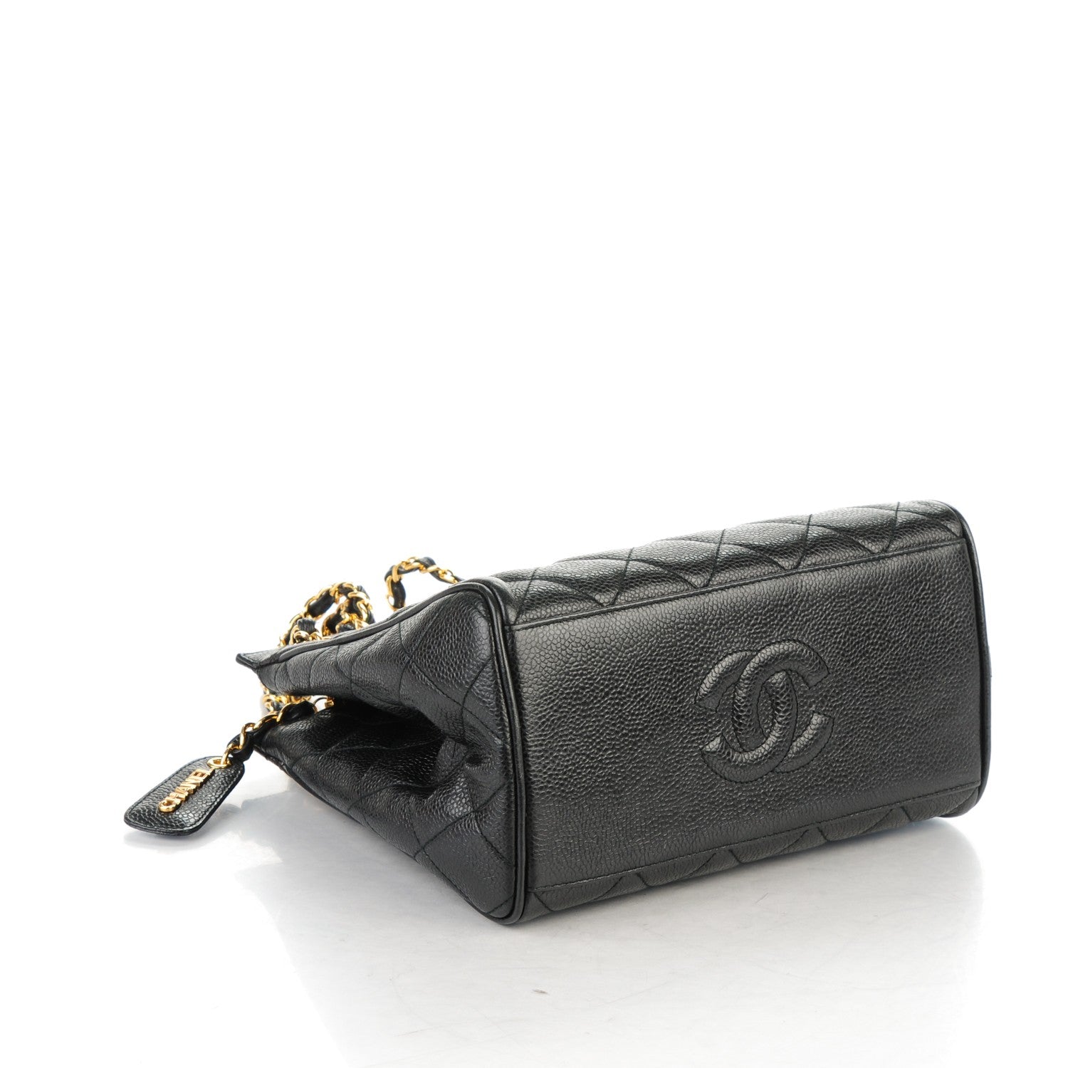 Chanel Caviar Quilted Shoulder Bag Black 5 of 8