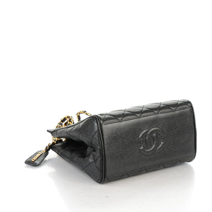 Chanel Caviar Quilted Shoulder Bag Black 5 of 8