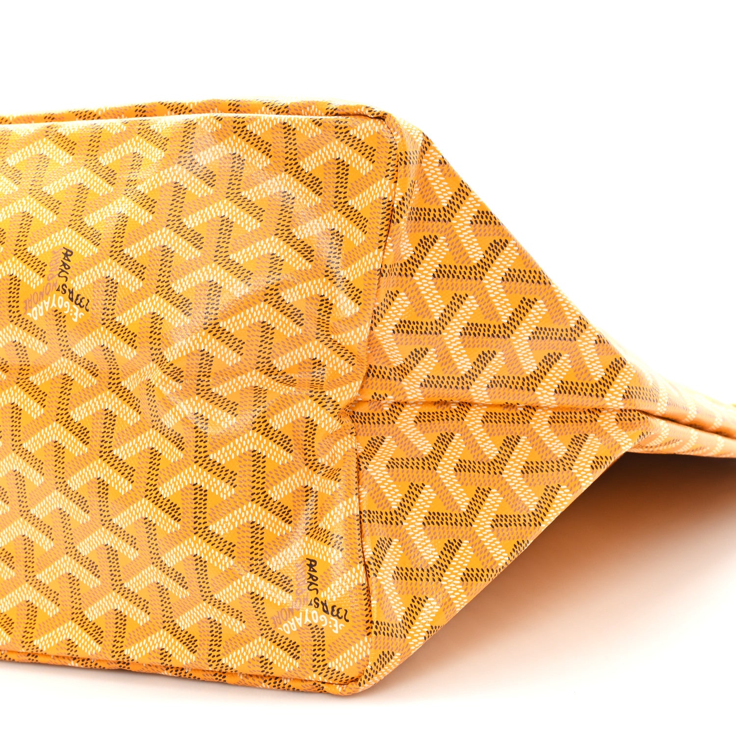 Goyard Goyardine Saint Louis GM Yellow 9 of 9