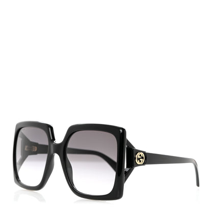 Gucci Acetate Square Frame Sunglasses GG0876S Black 1 of 7