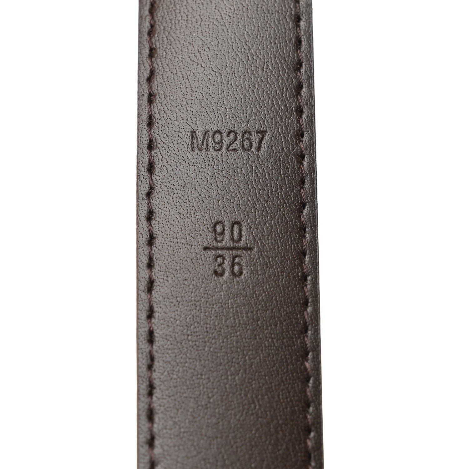 Louis Vuitton Mini Damier Ebene 25mm LV Initiales Belt 90 36 7 of 8