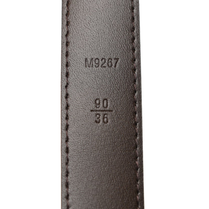 Louis Vuitton Mini Damier Ebene 25mm LV Initiales Belt 90 36 7 of 8