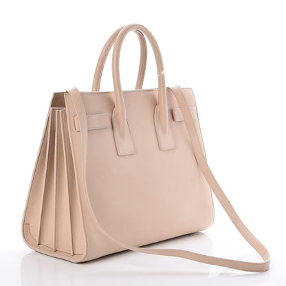 Saint Laurent Calfskin Small Sac De Jour Nude Powder 4 of 8
