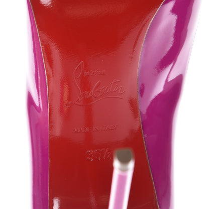 Christian Louboutin Patent Pigalle Follies 100 Pumps 36.5 Rose Indien 6 of 8