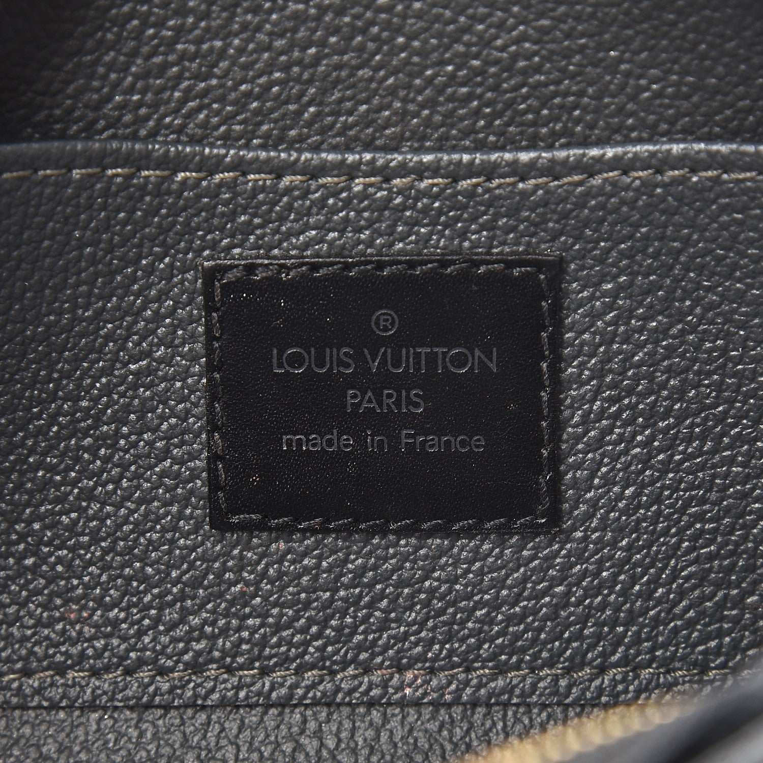 Louis Vuitton Epi Dauphine 17 Cosmetic Pouch Black 6 of 8