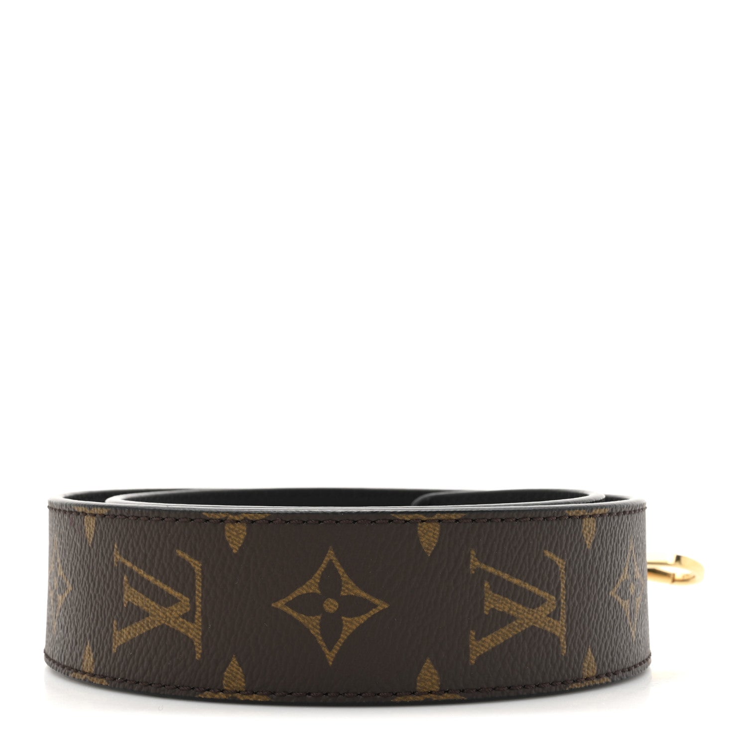 Louis Vuitton Monogram Bandouliere Shoulder Strap Black 2 of 6