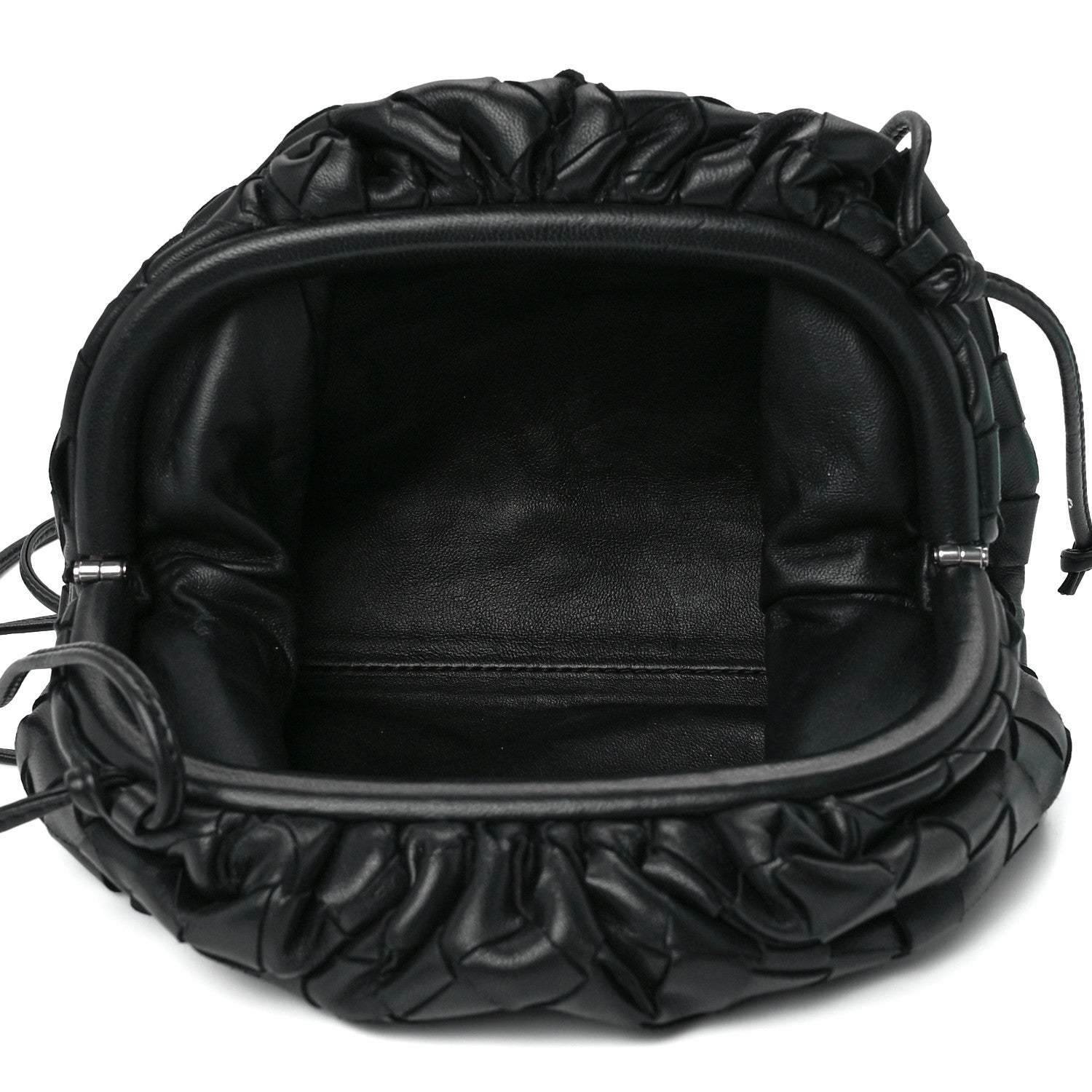 Bottega Veneta Nappa Intrecciato The Mini Pouch Black 5 of 11