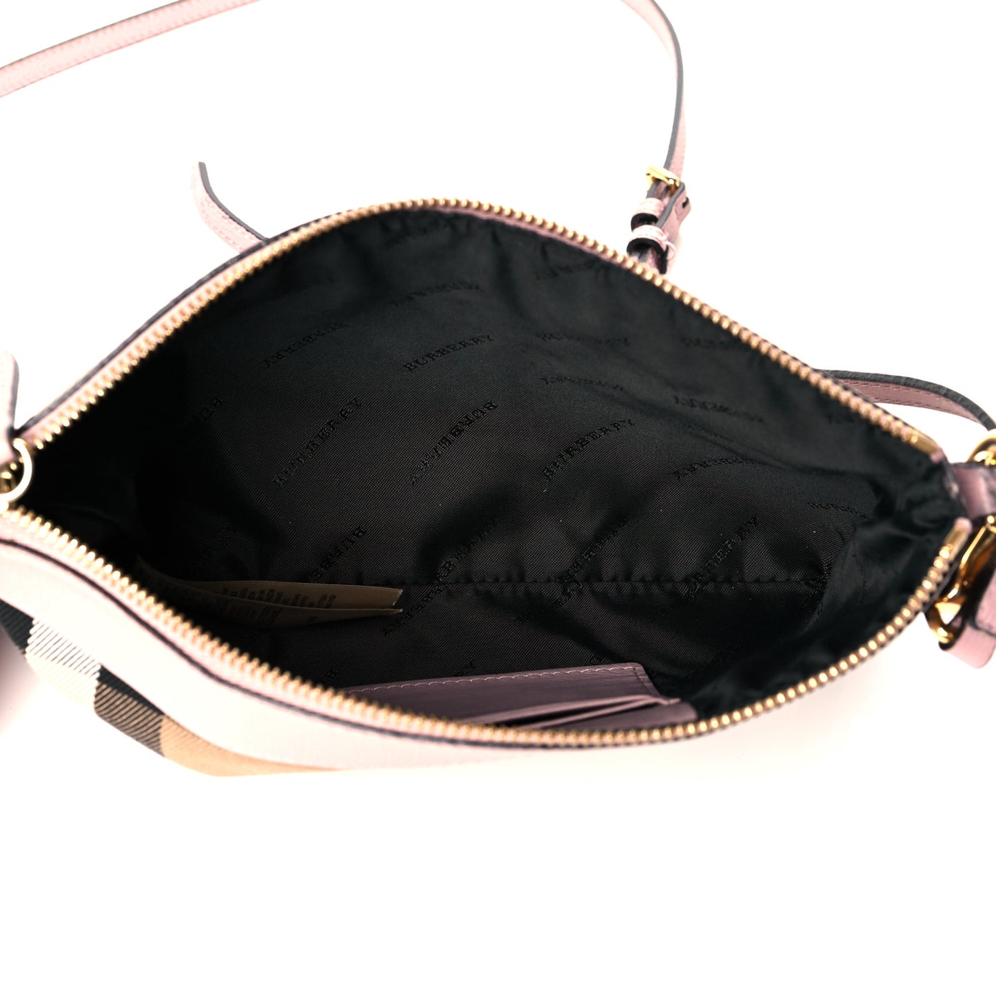 House Check Derby Peyton Crossbody Clutch Bag Pale Orchid