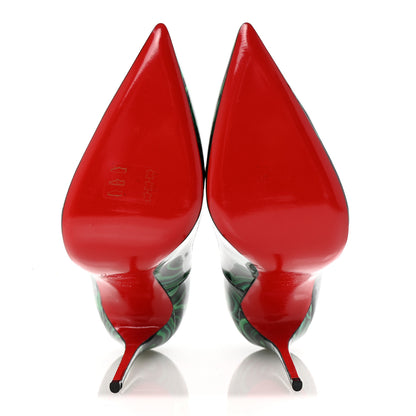 Christian Louboutin Patent Malachite So Kate 120 Pumps 40 Vert 6 of 8