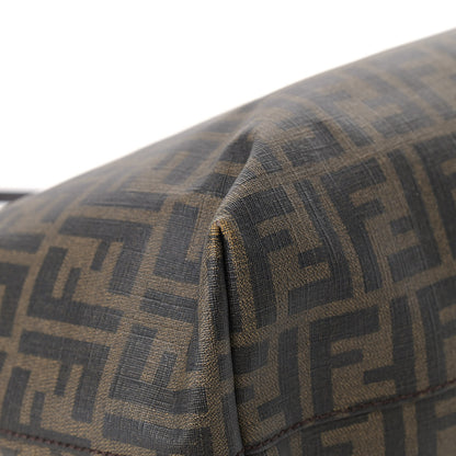 Fendi Zucca Spalmati Medium Roll Tote Tobacco Fuxia 10 of 17
