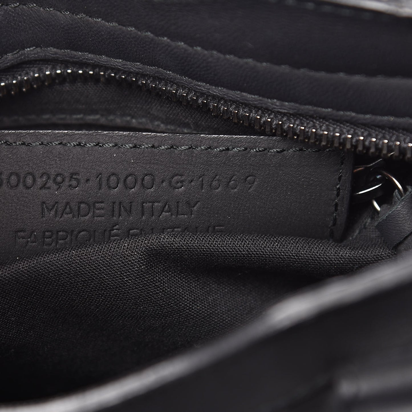 Nylon Agneau Mini City Black
