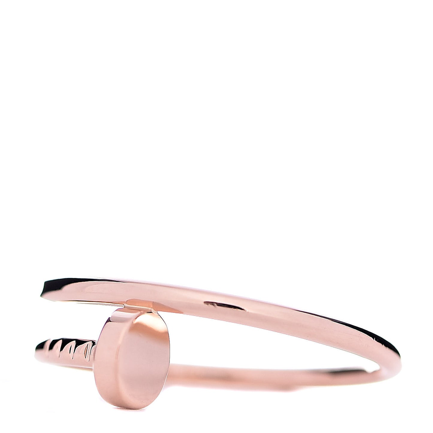 18K Pink Gold Small Juste Un Clou Ring 58 8.25