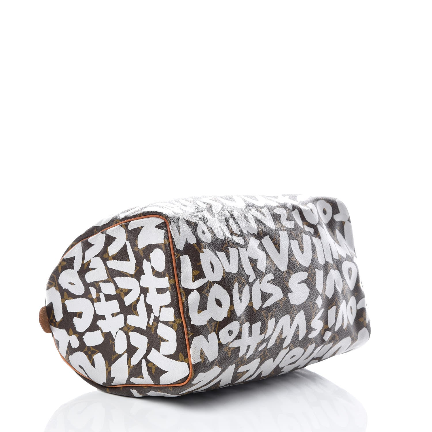 Louis Vuitton Monogram Graffiti Speedy 30 Silver 4 of 9