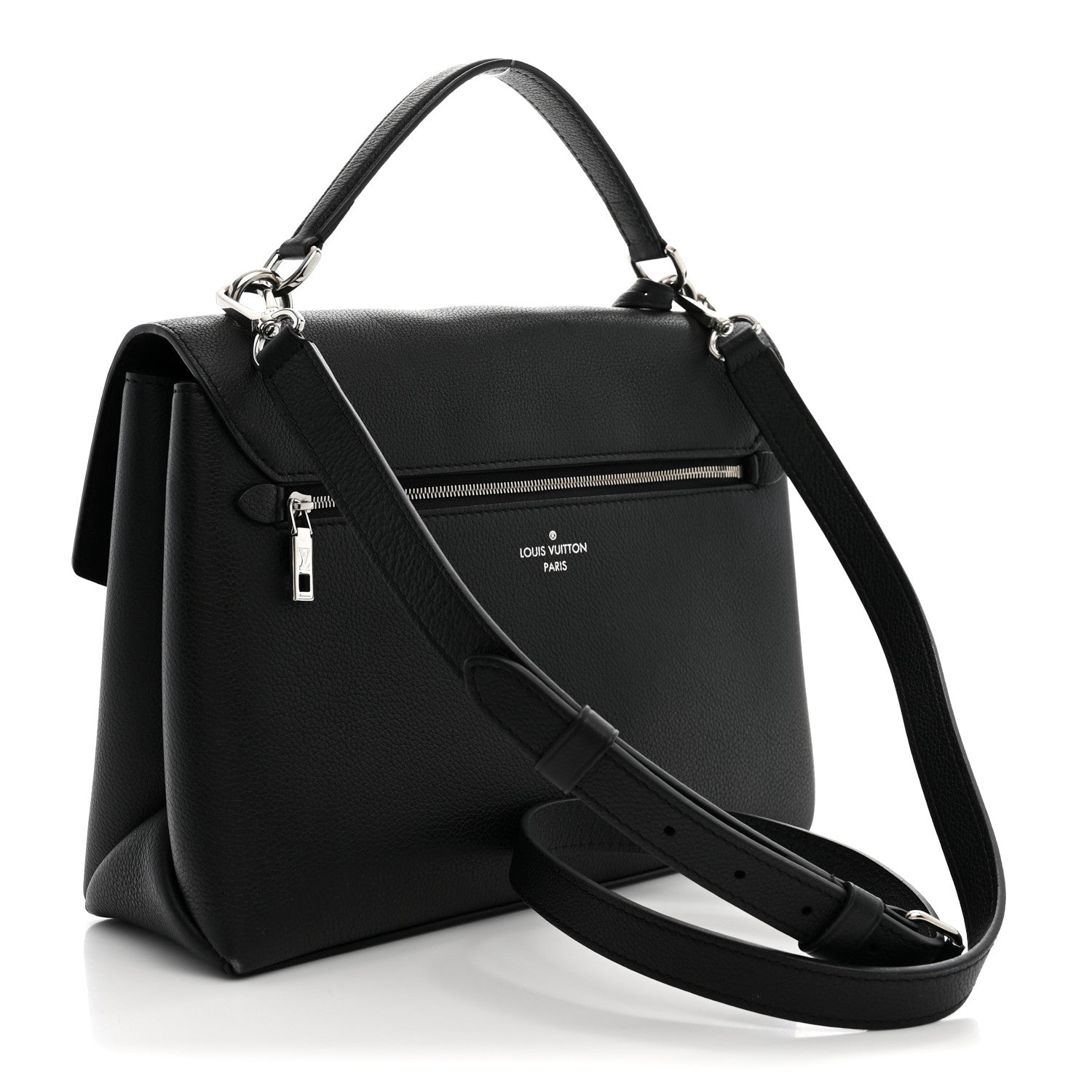 Louis Vuitton Soft Calfskin My Lockme Top Handle Black 3 of 11