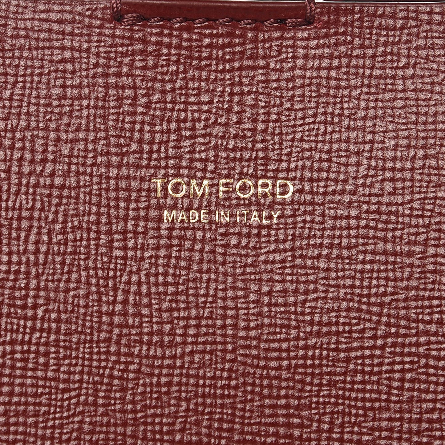Grained Calfskin Small T Tote Cabernet