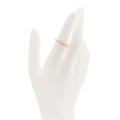 Tiffany Rose Gold Diamond Elsa Peretti Wedding Band Ring 52 6 2 of 6