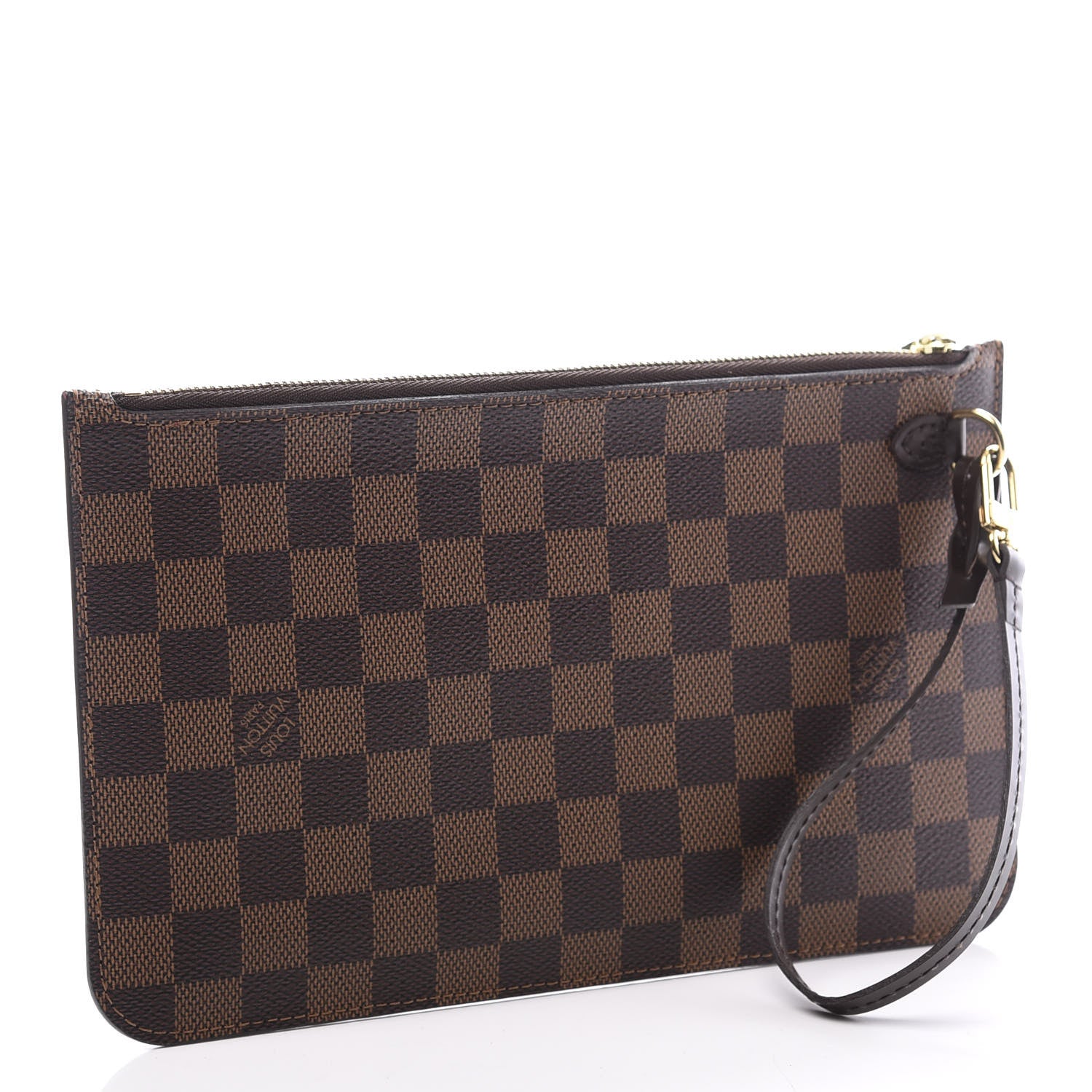 Louis Vuitton Damier Ebene Neverfull MM GM Pochette 2 of 9