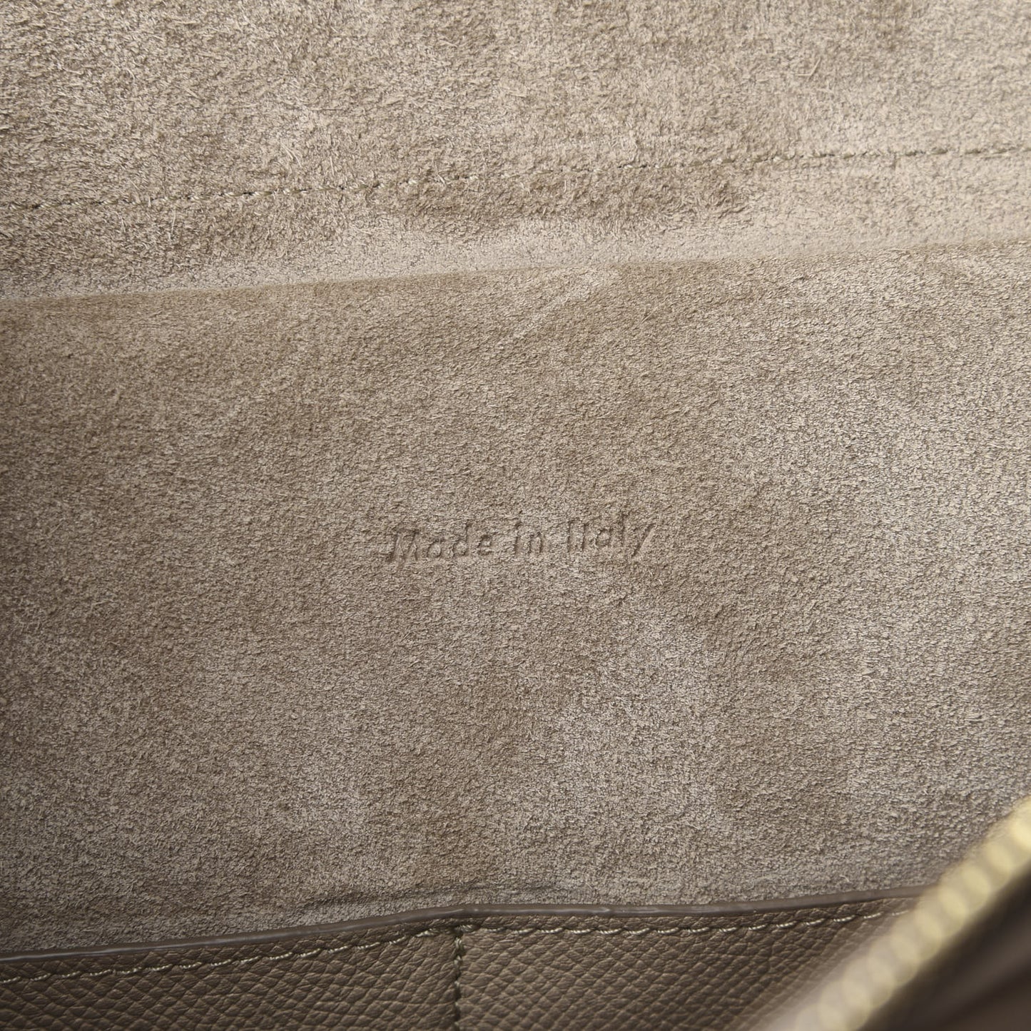Grained Calfskin Mini Belt Bag Light Taupe