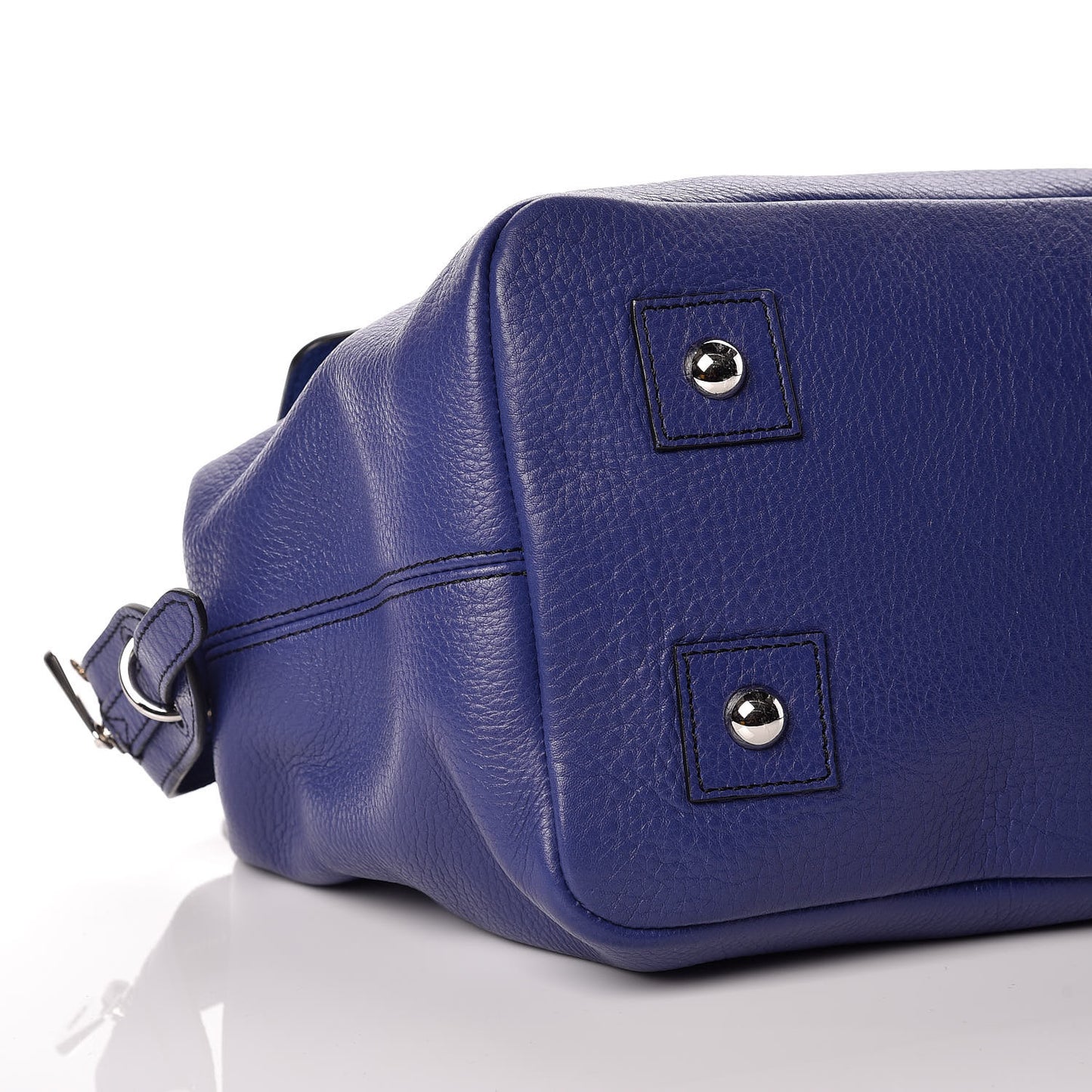 Grained Calfskin Zip Tote