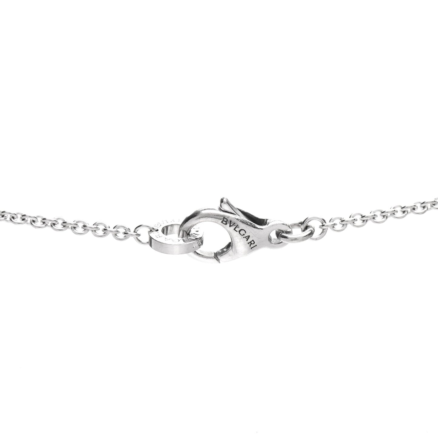 18K White Gold B.Zero1 Pendant Necklace
