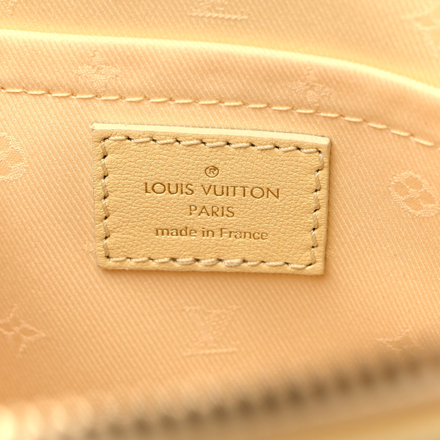 Louis Vuitton Calfskin Bubblegram Alma BB Banana 6 of 8