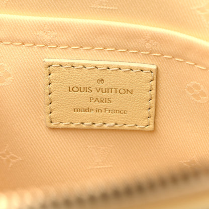 Louis Vuitton Calfskin Bubblegram Alma BB Banana 6 of 8