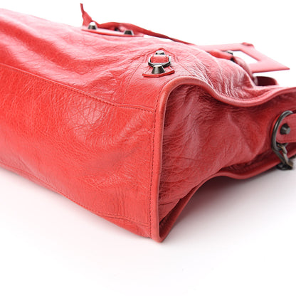 Balenciaga Agneau Classic Hardware City Rouge Coquelicot 9 of 12