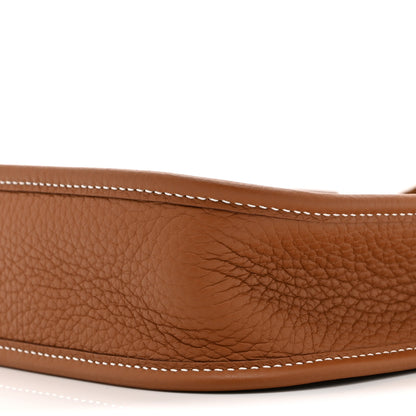 Hermes Taurillon Clemence Evelyne TPM Gold 10 of 10