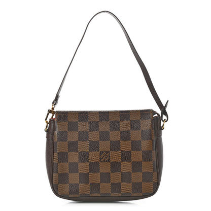 Louis Vuitton Damier Ebene Trousse Make Up Bag Pochette 1 of 10