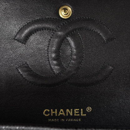 Chanel Caviar Quilted Medium Double Flap Black 8 of 10