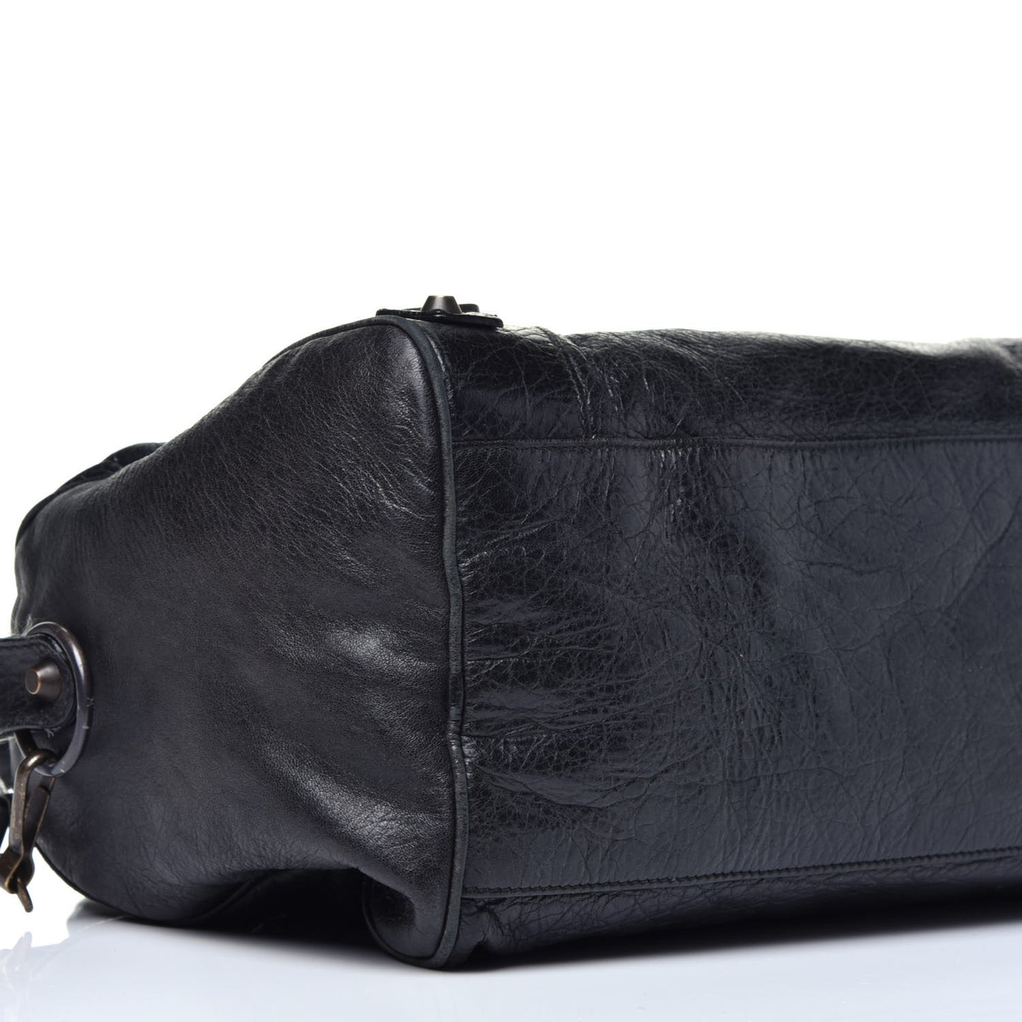 Agneau Classic Hardware Twiggy Black