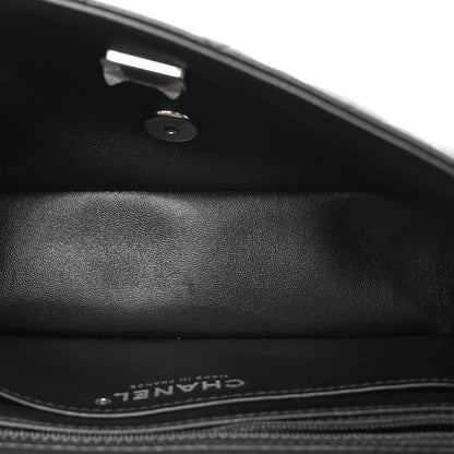 Chanel Lambskin Quilted Mini Rectangular Flap Black 5 of 11